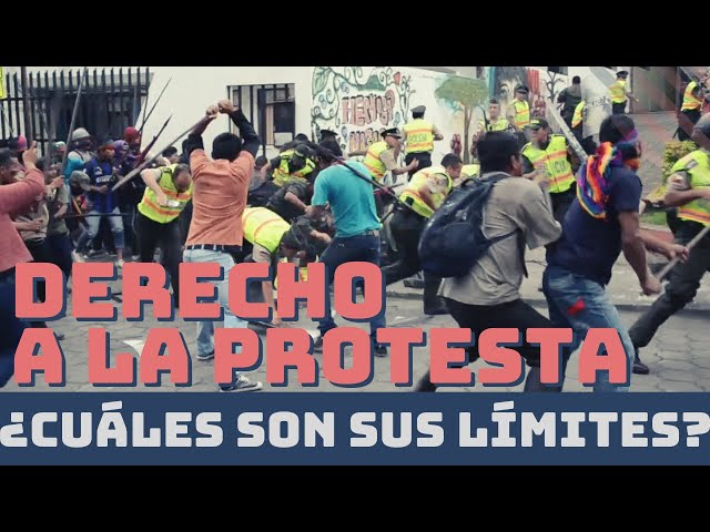 Derecho a la PROTESTA ¿Cuáles son sus LÍMITES?