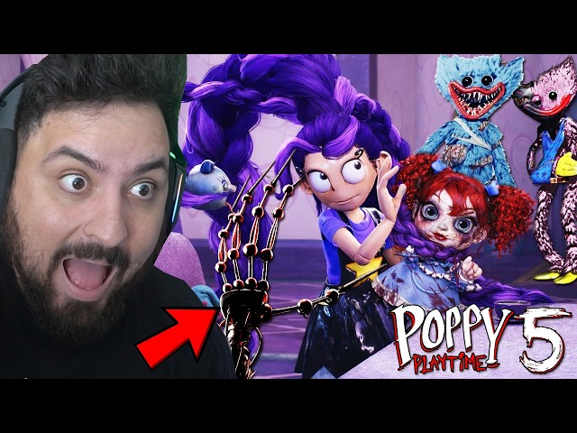JOGANDO o NOVO POPPY PLAYTIME CAPITULO 5 FINALMENTE... (COMPLETO em PORTUGUÊS) AO VIVO !!