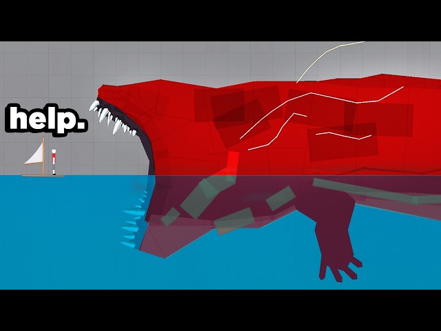 WILD Sea Monster EATS Ragdolls!