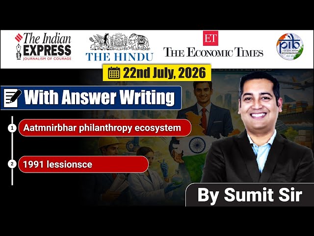 22 July, 2026 | Editorial Discussion | 1991 Lessions, Philantraphy