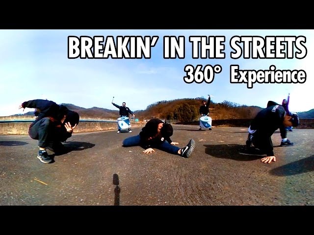 Breakin' in the Streets w/ Bboy Wing & Jinjo Crew | 360°  Experience