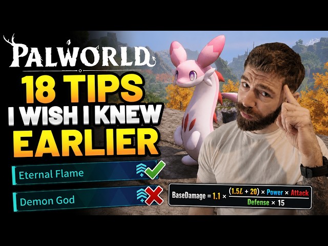 Advanced Palworld Mechanics + Tips and Tricks I Wish I Knew Sooner