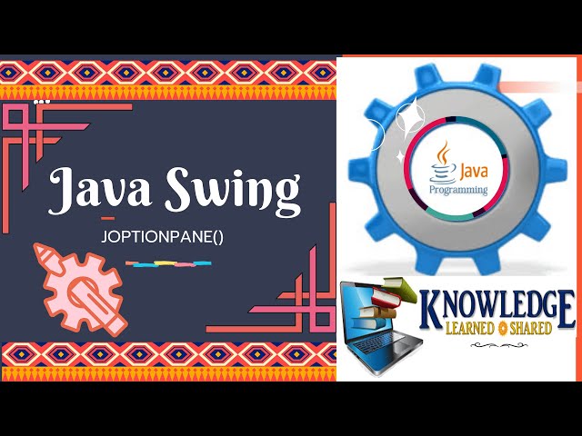 KLKS-JAVA SWING USING JOPTIONPANE