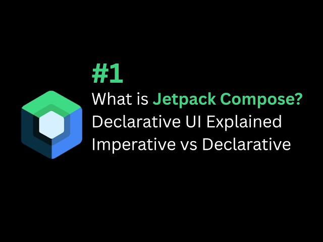 What is Jetpack Compose? | Declarative UI Explained | Imperative vs Declarative Android #droidstack