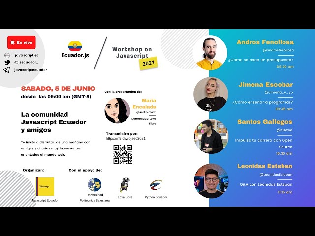 WoJSec2021 - WorkShop JavaScript Ecuador 2021