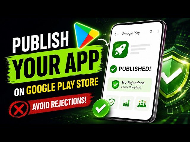 How to Publish an App on Google Play Store | Step-by-Step Guide to Avoid Rejections!