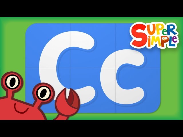 Alphabet Surprise | Turn & Learn ABCs | Learn Letter C | ​​🌈 Super Simple ABCs