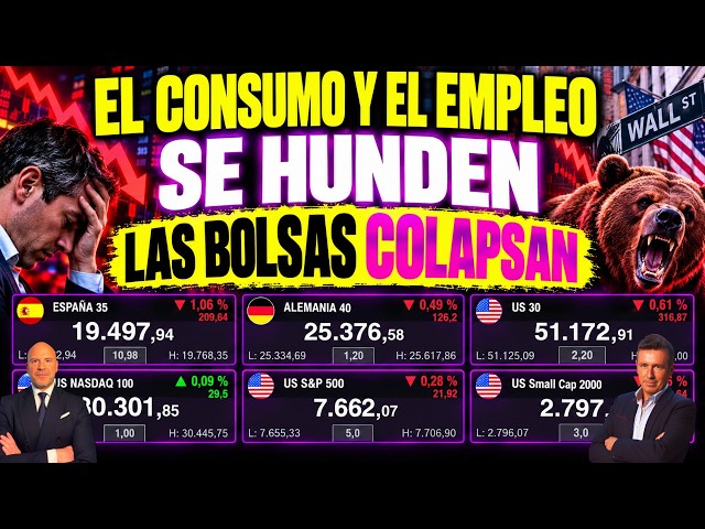 EL CONSUMO SE HUNDE. LAS BOLSAS COLAPSAN. ITURRALDE MENDEZ