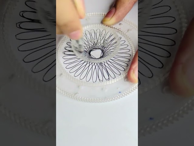 Creative Spirograph Patterns: Art That Calms and Inspires! #relaxing #asmr #spirograph #art #shorts