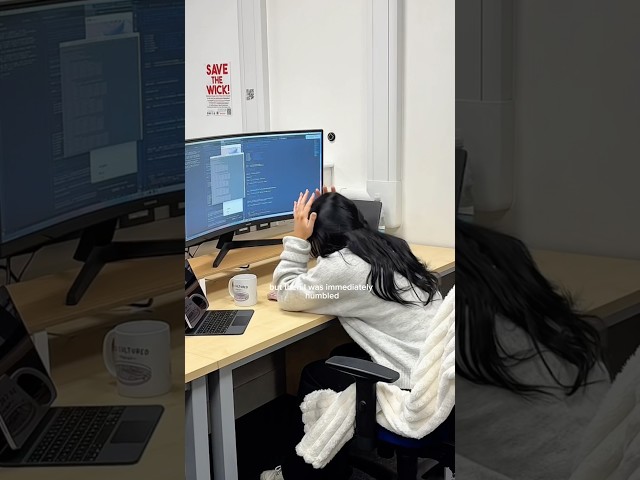 a ‘tech girly’ day in the life 😐