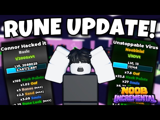 NEW RUNES UPDATE! | Noob Incremental