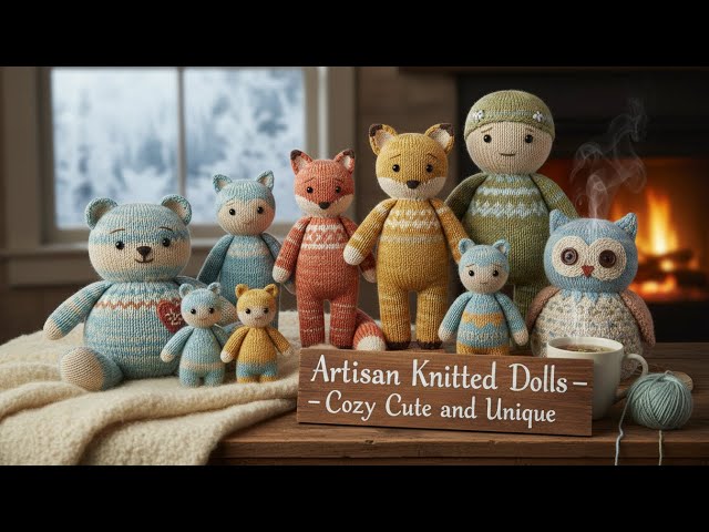 “Artisan Knitted Dolls – Cozy, Cute, and Unique”