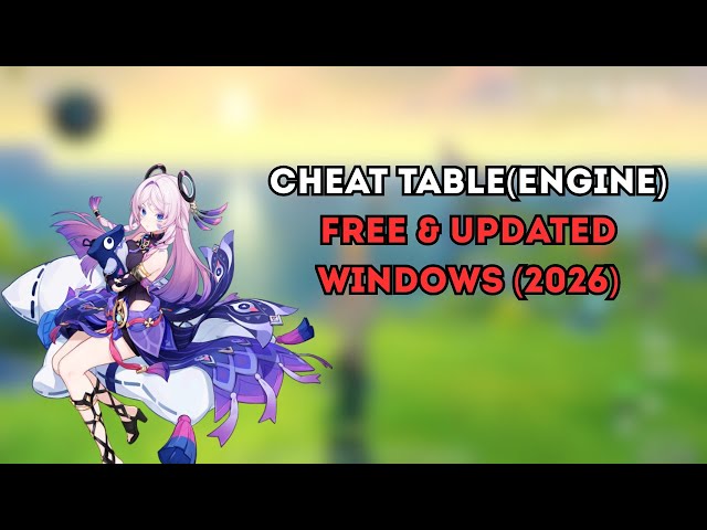 [UPDATED] Genshin Impact Cheat Engine - FREE Cheat Table [6.3] (Auto Farm, Explore TELEPORT)