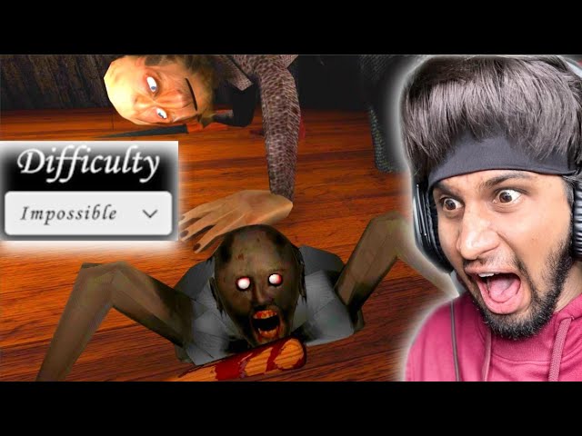 Attempting the GRANNY GRANDPA IMPOSSIBLE Mode Speedrun!