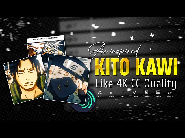Kito Kawi-style 4K CC Quality in Alight Motion | Preset | Edit with GK