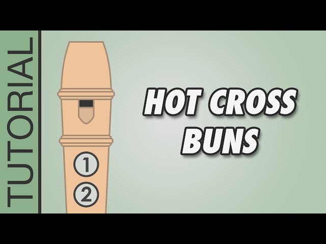 Hot Cross Buns - Recorder Tutorial 🎵 EASY Song