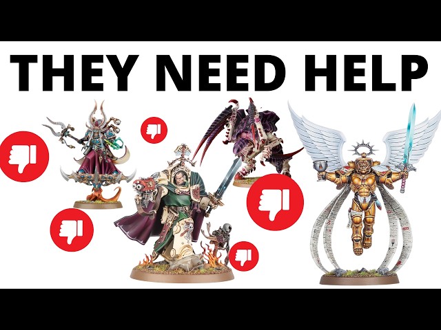 Top Ten Units that Need BUFFS in Warhammer 40K - by Your Vote!
