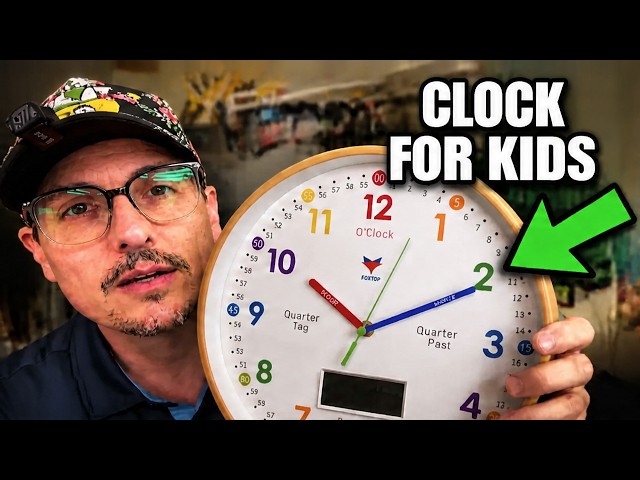 Can This Clock Really Help Your Child Learn Time?