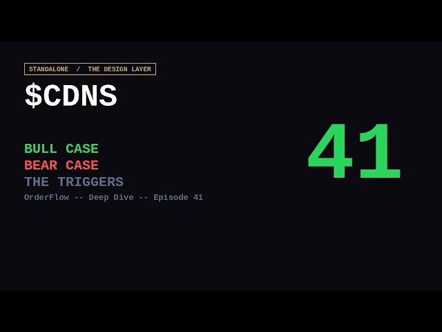 $CDNS Cadence The Bottleneck Before the Bottleneck: Why Every Chip on Earth Pays Cadence | OrderFlow