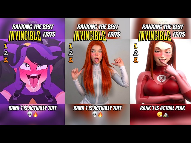 Ranking Best Viral Invincible Edits COMPILATION Part 2