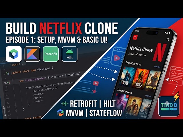 Build a Modern OTT App in Jetpack Compose | Episode 1 - Project Setup & MVVM