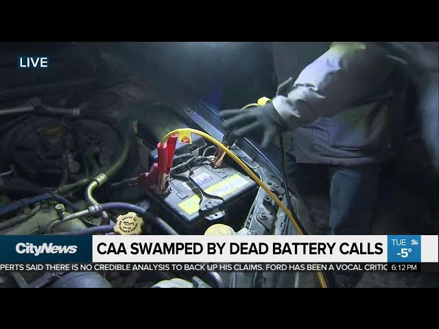 CAA swamped with dead battery calls