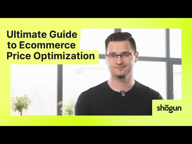 Ultimate Guide to Ecommerce Price Optimization