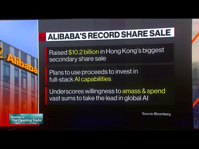 Alibaba Raises $10 Bln in Record Hong Kong Share Sale