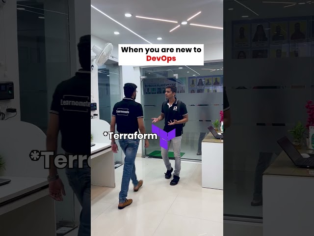 When you are new to DevOps 😜