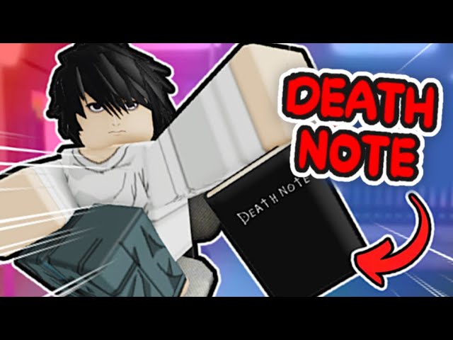 PLAYING DEATH NOTE AS L (Roblox VC)