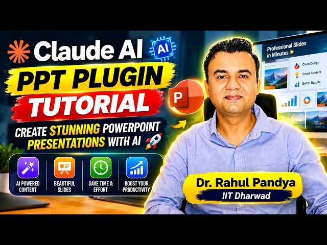 ✅Claude AI PPT Plugin Tutorial |  Create Stunning PowerPoint Presentations with AI 🚀