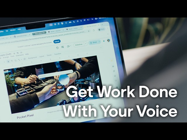 Using Voice in ChatGPT Work