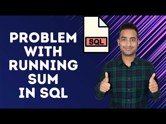 Problem with Running SUM in SQL | Watch it to Avoid The Mistake