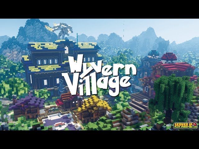 [360°] Minecraft | PokéFind - Wyvern Village (Kyoto Region)
