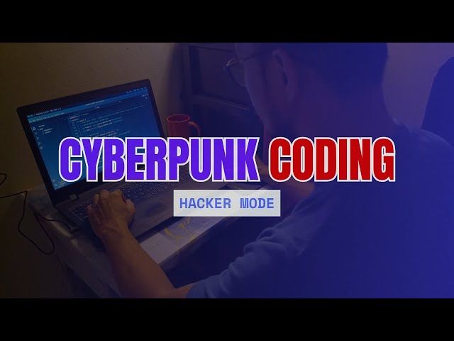 Late Night Coding Routine: Python & Cyberpunk Music 🌃 | 40 Min Deep Focus | Study With Me No Talking