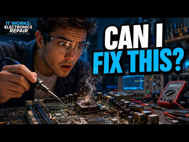 It Works Electronics Repair Simulator | Play Test Demo