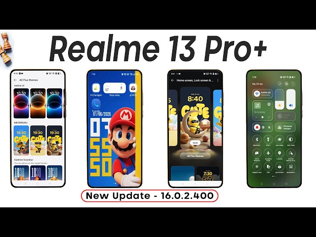 Realme UI 7.0 Update EXPOSED 50+ NEW FEATURES in Realme 13 Pro Plus