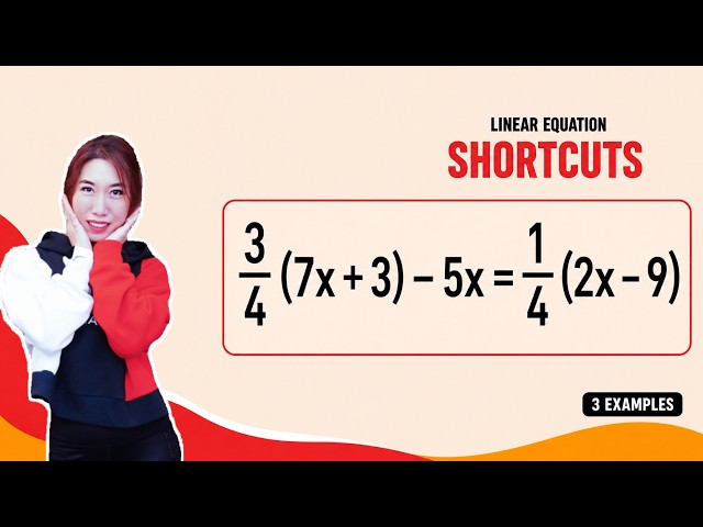How to Solve Multi‑Step Linear Equations Fast (Step‑by‑Step) | 3 Examples