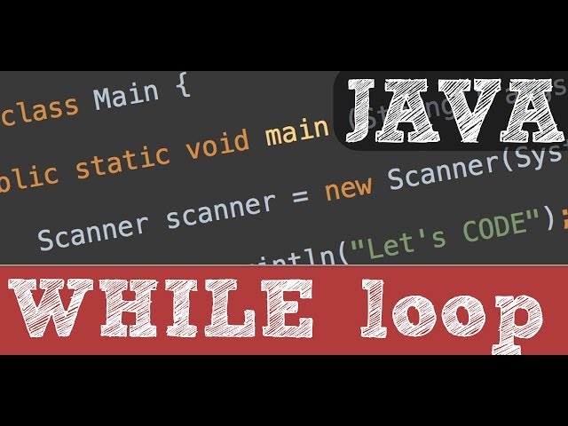 While loop in Java - Programming tutorial