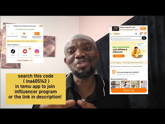 TEMU INFLUENCER PROGRAM ! NEW BEA GUILD ( PART 1 ) link to join on description or search this code