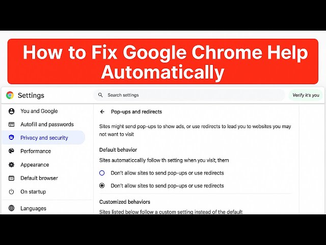 NEW! How To Fix Google Chrome Help Automatically Opening (UPDATED)