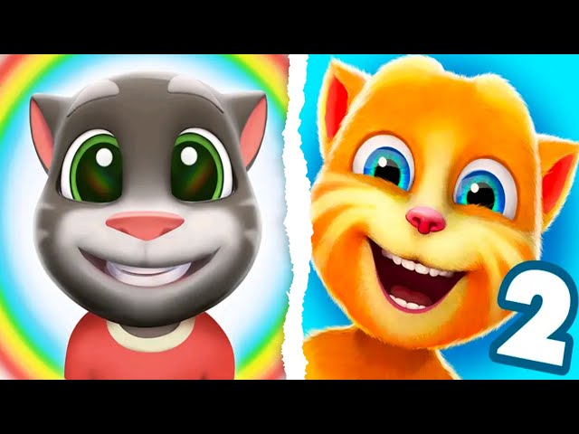 Talking Tom VS My Talking Ginger 2
