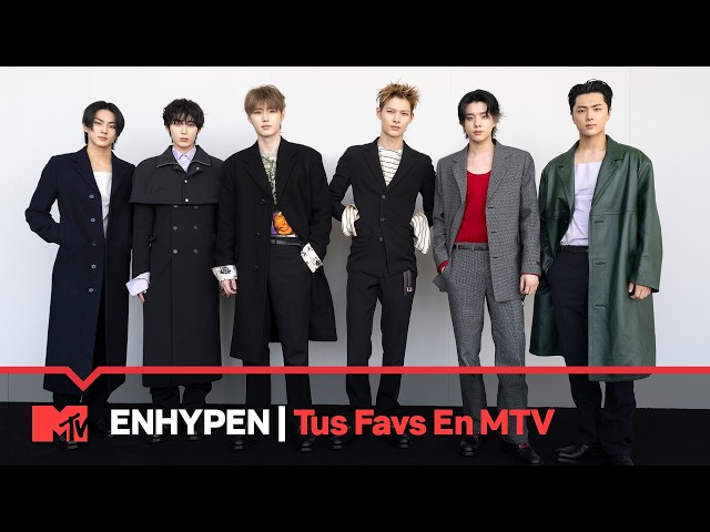 Entrevista con ENHYPEN en Ciudad de México | Tus Favs En MTV