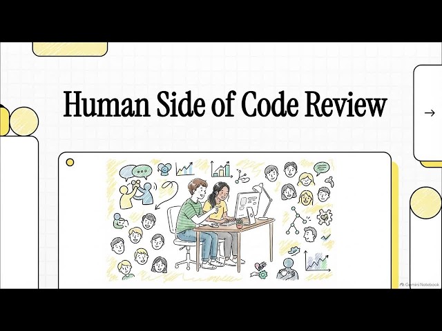 Human Side of Code Review  (2-1 MCR 💬😎🧑‍💻)