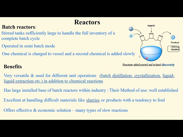 Continuous Flow Reactors - Introduction