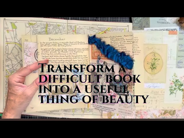     Viewer Request: Turn a Difficult Book into a Pocket Book Journal