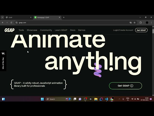 GSAP Animation Basics | Animate Anything