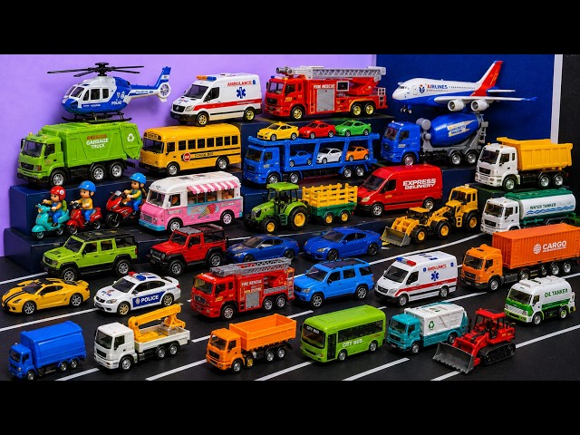 Ultimate Vehicle Collection for Kids | Cars, Trucks, Bus, Airplane, Helicopter & More!