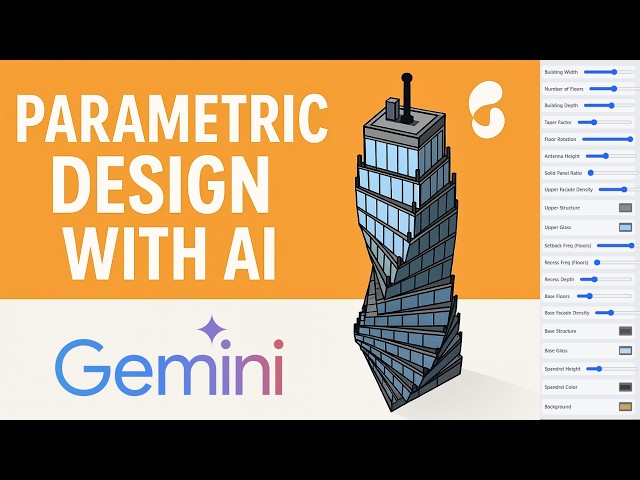 AI is CHANGING Parametric Design Forever | Architecture Tutorial