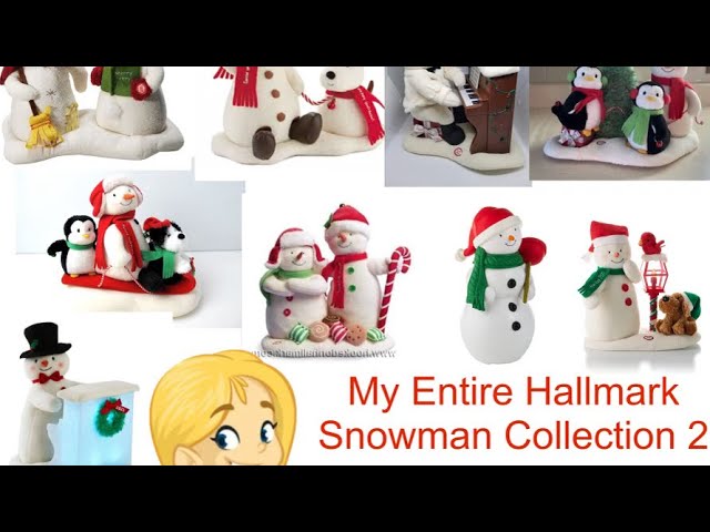 Where My Entire Hallmark Snowman Collection Is Located!